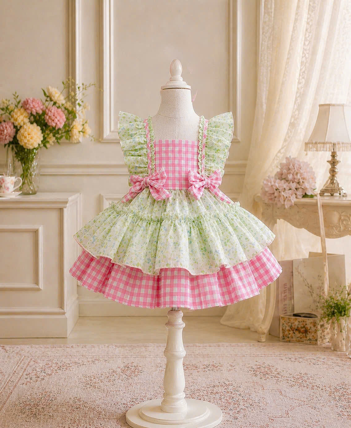 Blossom Picnic Lolita Dress Newborn-5Years