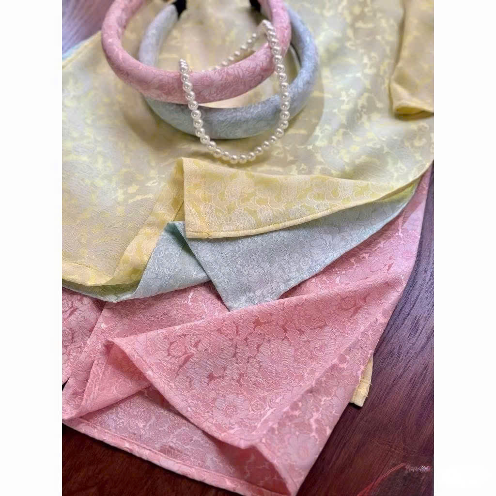 Imperial Bloom 4-Flap Áo Dài – Golden Lotus (6 Months–3 Years) | Silk Brocade Vietnamese Traditional Outfit | Lunar New Year (Tết) & Special Occasion Wear