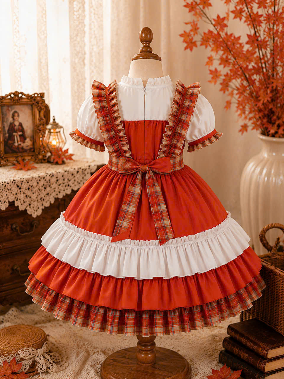 Autumn Pumpkin Patch Prairie Dress 1–6 Years